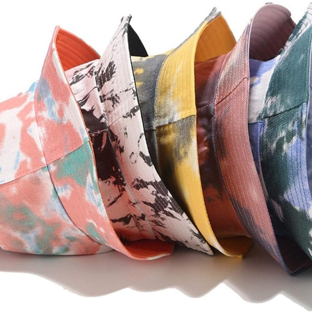 Unisex Print Double-Side-Wear Reversible Bucket Hat - Picture 3 of 3